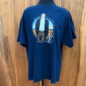 Classic Navy Men's Graphic Tee - Friends of Josh Groban